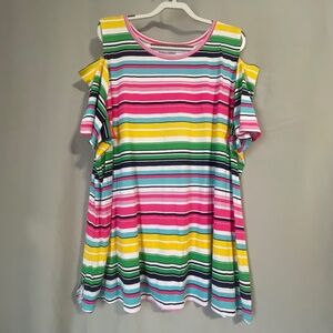 Woman Within cold shoulder t-shirt.  Size 2X